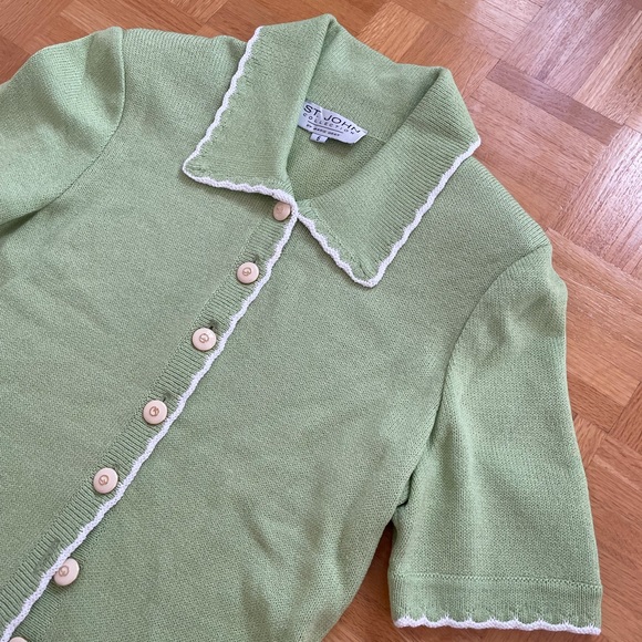 St. John Pistachio Suit Set - Picture 2 of 7